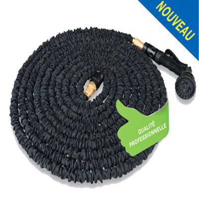 Flexi Pro Black 22 m extensible et rétractable 