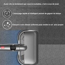 Brosse vadrouille électrique pour aspirateur sans fil compatible Dyson V7, V8, V10, V11, lumière LED, réservoir d'eau, tête de brosse