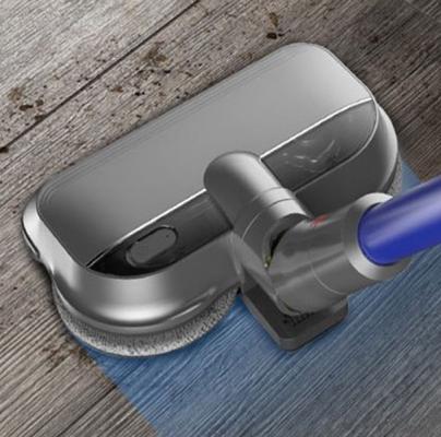 Brosse vadrouille électrique pour aspirateur sans fil compatible Dyson V7, V8, V10, V11, lumière LED, réservoir d'eau, tête de brosse