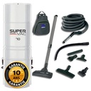 Aspirateur centralisé type Aldes HAYDEN SuperVac 70 avec kit de nettoyage, Garantie 10 ans