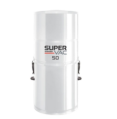 Aspirateur centralisé type Aldes HAYDEN SuperVac 50 avec kit de nettoyage, Garantie 10 ans