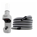 Nouveau Kit Flexible Vroom Retract Vac 12m, compatible avec toutes les marques d'aspiration centralisée