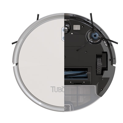 Robot aspirateur laveur Robò Tubo Aertecnica TR800 - Vidage automatique des poussières via le système d'aspiration centralisée
