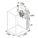 aspirateur central ALDES Pack C.AXPIR INITIA Garantie 2 ANS (jusqu’à 200 m²) + set de nettoyage, Aldes 11071138