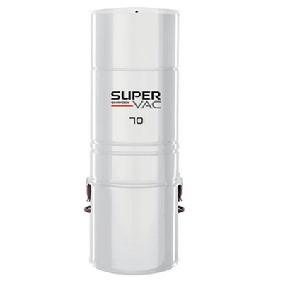 Aspirateur central hybride HAYDEN SuperVac 70 (jusqu’à 350 m²) - GARANTIE 10 ANS 