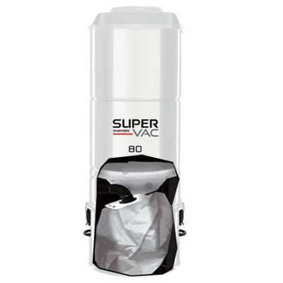 Aspirateur central hybride HAYDEN SuperVac 80 (jusqu’à 500 m²) - GARANTIE 10 ANS 