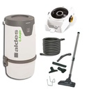 aspirateur central ALDES Pack C.AXPIR INITIA Garantie 2 ANS (jusqu’à 200 m²) + set de nettoyage, Aldes 11071148