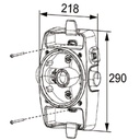 aspirateur central ALDES Pack C.AXPIR INITIA Garantie 2 ANS (jusqu’à 200 m²) + set de nettoyage, Aldes 11071148