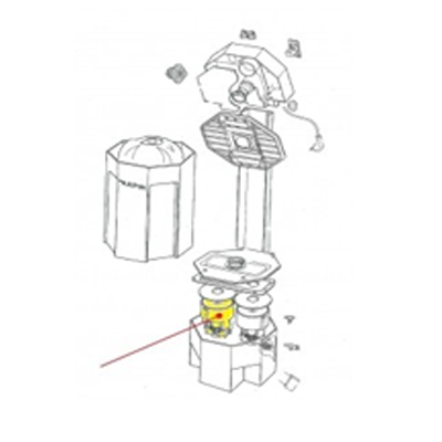 Moteur 1300W remplace le 1400 W pour les centrales d'aspiration Axpir compact, Boosty, Boosty Twinett, Dooble et Family, Garantie 1 an, ALDES 11070169