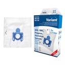 Lot de 5 sacs microfibre AE04CAP / AE03CAP, AEG AE4586, GR5, GR28, H2000, VCH3609, Electrolux Ergo Essence, Ergo Essence 4580, Z5305