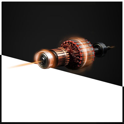 MOTEUR DOMEL MKM3703/2 pour centrale d'aspiration Atepac Purair II