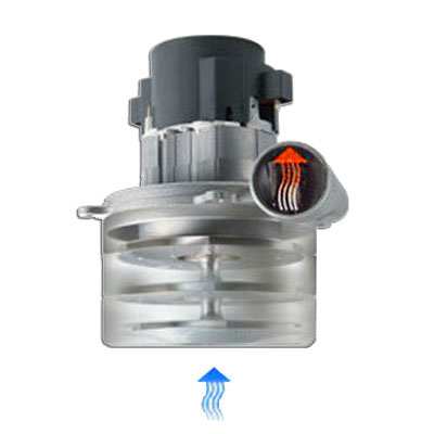 Moteur Ametek Lamb pour centrales d'aspirations Aspiflex CB2 et AL310