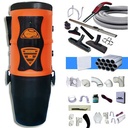 Aspiration centralisée EOLYS 8 à variateur de vitesse GARANTIE 2 ANS (jusqu’à 350 m²) Filtration hybride (avec ou sans sac) + trousse à variateur 9 M + 8 accessoires + kit 4 prises + kit prise balai + kit prise garage