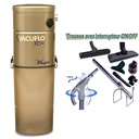 ASPIRATEUR CENTRAL UNITE MOTRICE VACUFLO FC 570 (jusqu'a 350 M²) GARANTIE 2 ans + set inter 9 M + 8 accessoires + Aspi-Plumeau offert