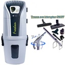 Aspiration centralisée SACH CVTech VAC Freedom 1.8kW + Set inter 9 M + 8 accessoires + 1 Aspi-plumeau offert - Logement jusqu'à 300 m2 - Garantie 4 ans