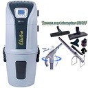 Aspiration centralisée SACH CVTech VAC Electra 1.6kW + Set inter 9 M + 8 accessoires + 1 Aspi-plumeau offert - Logement jusqu'à 250 m2 - Garantie 4 ans