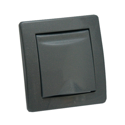 Prise carrée ABS gris (fin de série)