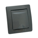 Prise carrée ABS gris (fin de série)