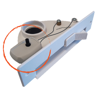 Régulateur de puissance pour clapet de cuisine, uniquement pour les centrales équipées  d'un variateur de vitesse