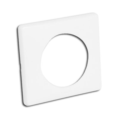 Plaque esthétique Celiane Blanc pour aspirateur centralisé, Aldes 11070115