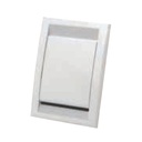 Prise blanche Classic Deco Vac, Cyclovac TF040101