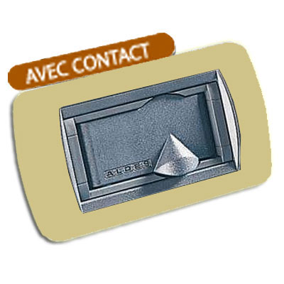 Prise d'aspiration centralisée ALDES Modèle LIVING Beige à contact