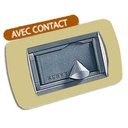 Prise d'aspiration centralisée ALDES Modèle LIVING Beige à contact