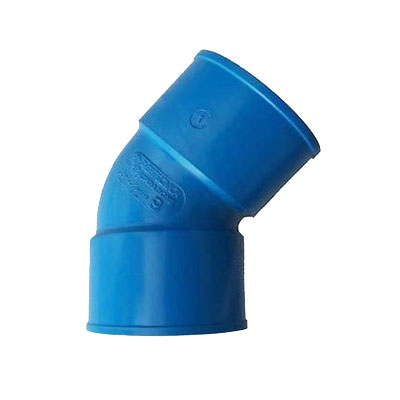 Coudes FF 45° pour réseau d'aspiration centralisée Unelvent SAPHIR ou Aertecnica Ø 50 mm Bleu, Aertecnica TR052