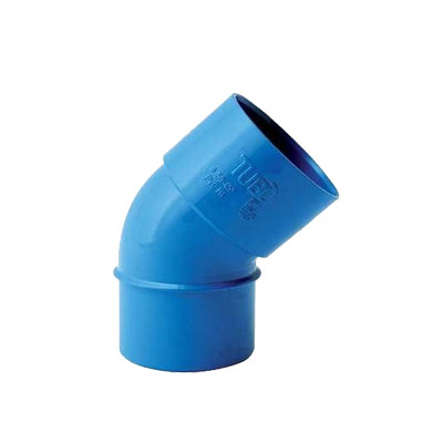 Coudes MF 45° pour réseau d'aspiration centralisée Unelvent SAPHIR ou Aertecnica Ø 50 mm Bleu, Aertecnica TR051