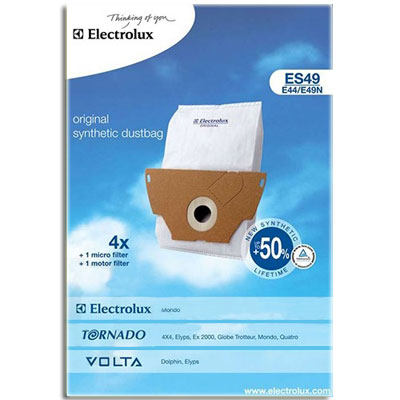 Sac Synthétiques et Filtres ELECTROLUX ES49 pour Aspirateur Mondo