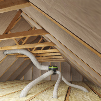 ALDES-Groupe seul EasyHome PureAir classic.
Fonction ventilation et purification d'air,à installer en combles perdus