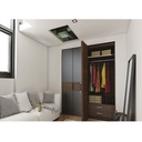 VMC Simple Flux Hygroréglable Groupe seul EasyHOME PureAIR Compact Classic 14/26W, 241 m³/h, 22 dB, 4 sanitaires