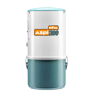 Aspiration centralisée ASPIPRO 200 Verte garantie 5 ans (jusqu’à 180 M²)