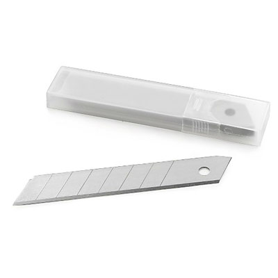 Attention couper 5 fragments d'une lame