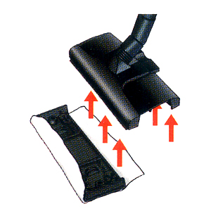 Brosse Twinett ALDES Aspiration centralisée, ALDES 11171944