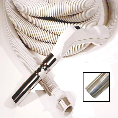 Flexible Plastiflex de 15,25m à interrupteur on/off pour aspirateur centralisé 24V