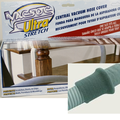 Vacsoc de protection pour flexible taille unique extensible gris