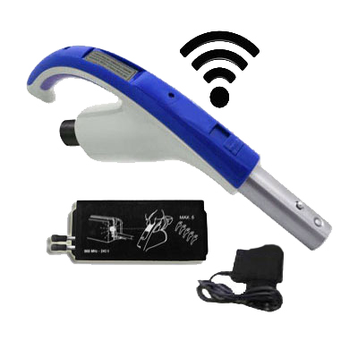 poignée avec bouton marche/arrêt à télécommande intégrée 868 Mhz RETRAFLEX et HIDE-A-HOSE (Émetteur-récepteur)