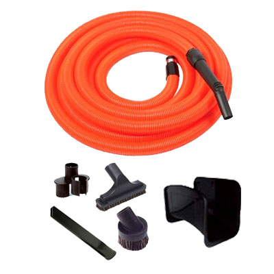 Ensemble de 5 accessoires + 1 flexible anti-écrasement de 9m