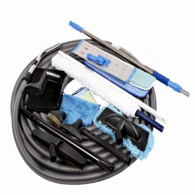 Ensemble de luxe 17 accessoires + 1 flexible 9m standard