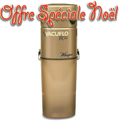 ASPIRATEUR CENTRAL UNITÉ MOTRICE VACUFLO FC 670 (jusqu’à 600 M²) GARANTIE 2 ans