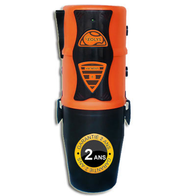 Aspiration centralisée EOLYS 6 à variateur de vitesse GARANTIE 2 ANS (jusqu'à 250 m²) Filtration hybride (avec ou sans sac)