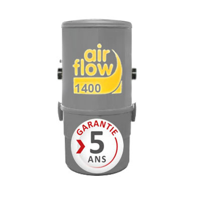 Aspirateur Central AIRFLOW 1400 (jusqu’à 180 m²) - Garantie 5 ans