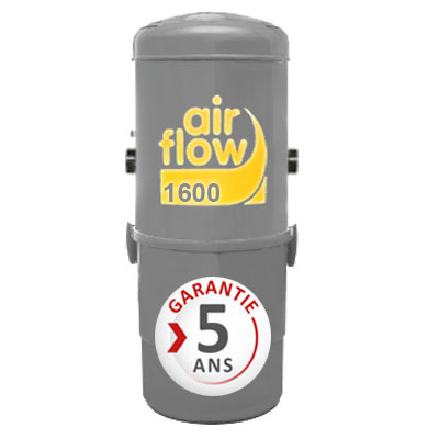 Aspirateur central AIRFLOW 1600 (jusqu’à 300 m²) - Garantie 5 ans