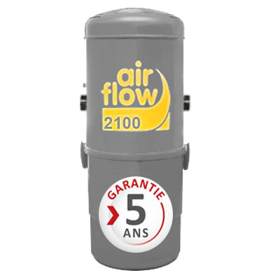 Aspirateur central AIRFLOW 2100 garantie 5 ans (jusqu’à 400 m²)