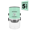 Aspirateur Central ATEPAC PURAIR II (jusqu’à 180 m²) - Garantie 5 ans