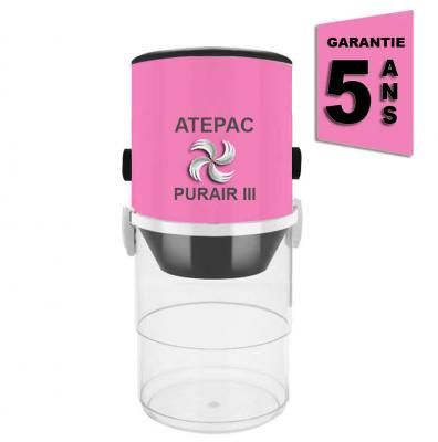 Aspirateur central ATEPAC PURAIR III (jusqu’à 300 m²) - Garantie 5 ans