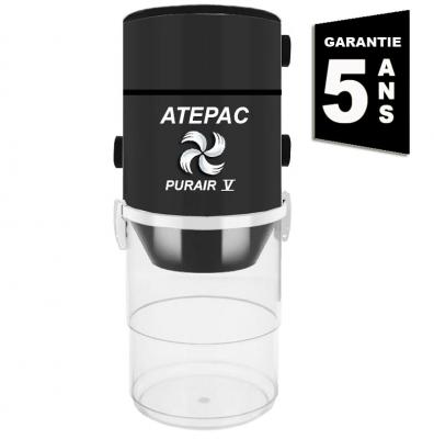 Aspirateur central ATEPAC PURAIR V garantie 5 ans (jusqu’à 500 m²)