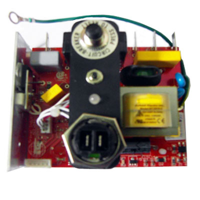 Carte électronique TRF 240V 15A pour centrales d'aspiration Cyclovac DL3500SV, DL3510SV et GX910SV, Cyclovac ELEREL45