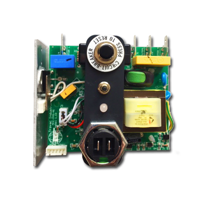 Carte électronique 240V 8A pour centrales d'aspiration Cyclovac DL310SV, GX710SV et DL140SV, Cyclovac ELEREL21